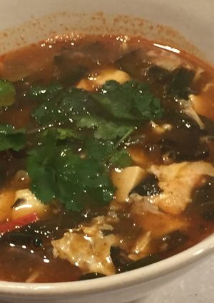 パクチーたっぷり！タイ風うどん-レシピのメイン写真