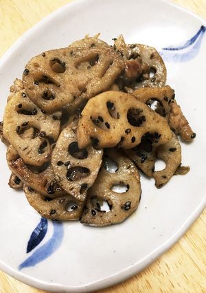 レンコン炒め-レシピのメイン写真