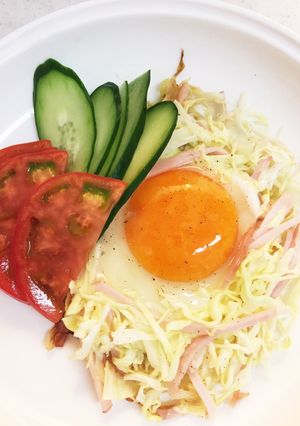 巣ごもり目玉焼き-レシピのメイン写真