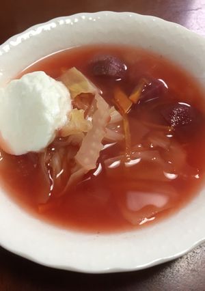 肉なしボルシチ-レシピのメイン写真