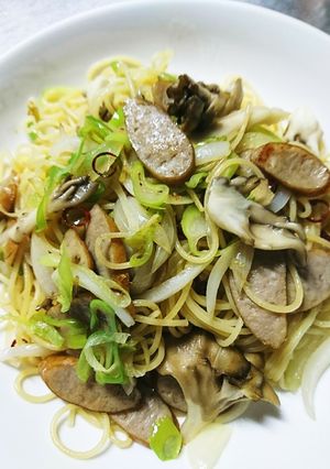 Wネギのペペロンチーノ-レシピのメイン写真