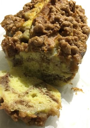 バナナとチョコマーブルケーキ-レシピのメイン写真