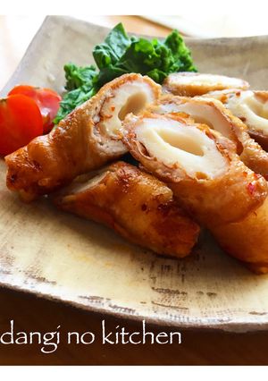 ＊簡単＊節約＊甘辛ちくわの豚バラ肉巻き-レシピのメイン写真