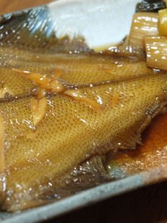 平凡なカレイの煮付け♪-レシピのメイン写真