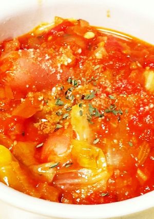 ☆簡単ミネストローネ風スープ☆-レシピのメイン写真