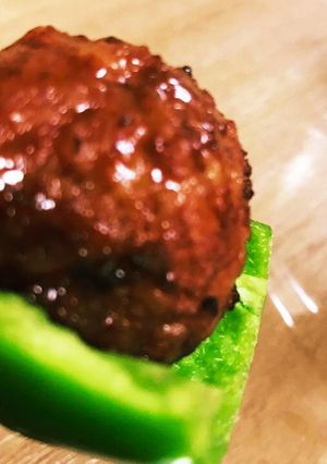 【激簡単】ピーマン肉団子-レシピのメイン写真