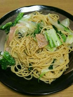 和風パスタ~残りものの野菜で~-レシピのメイン写真