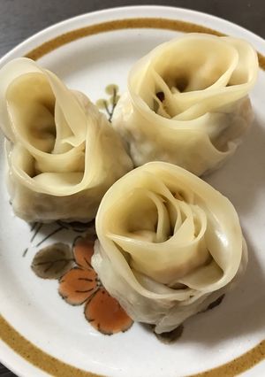 肉なし簡単・お豆の薔薇餃子-レシピのメイン写真