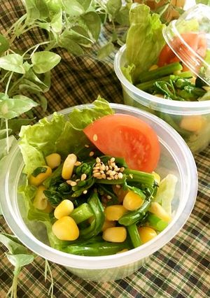 デリ風★春の香り菜の花サラダ-レシピのメイン写真