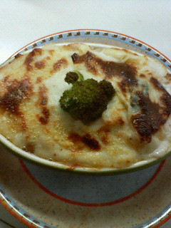 電子レンジでホワイトソース♪簡単グラタン-レシピのメイン写真