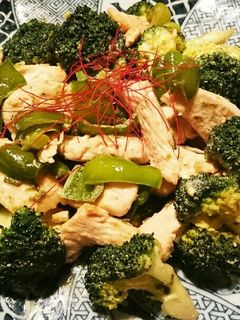 鶏とブロッコリーのたらこマヨ炒め-レシピのメイン写真