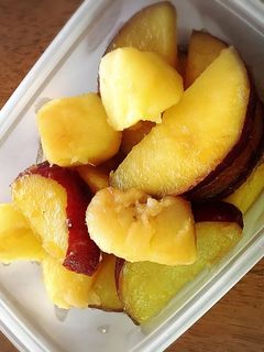 りんごとさつまいも バター炒め-レシピのメイン写真