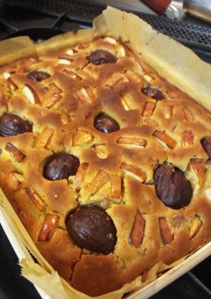 リンゴたっぷり。秋のオーチャードケーキ-レシピのメイン写真
