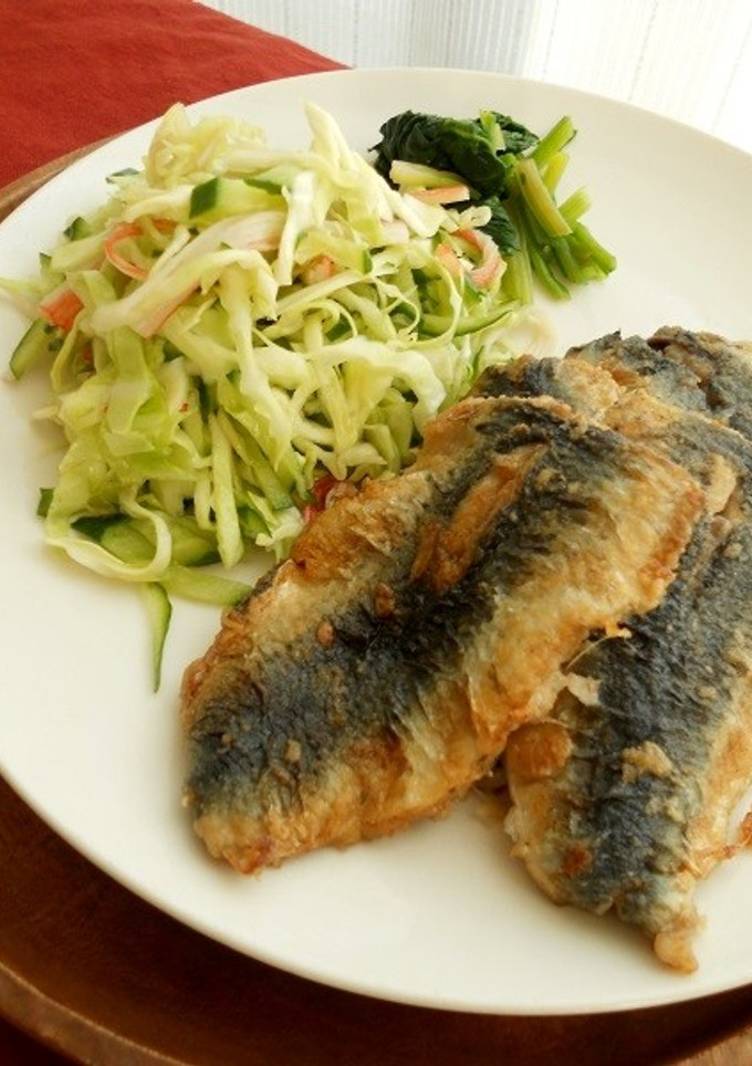 イワシの唐揚げ風（焼揚げ）-レシピのメイン写真