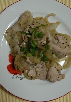 豚肉の青じそドレッシング炒め-レシピのメイン写真