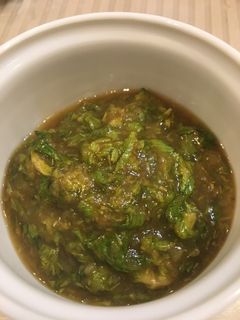 蕗の薹 酢味噌和え-レシピのメイン写真