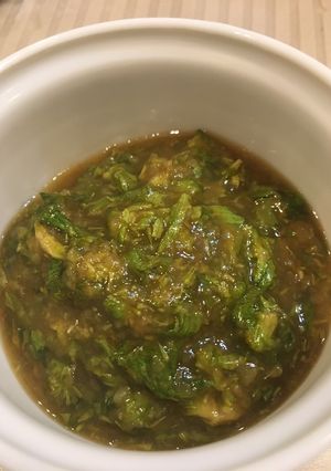 蕗の薹 酢味噌和え-レシピのメイン写真