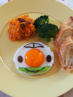 あっと驚く!目玉焼き新幹線-レシピのメイン写真