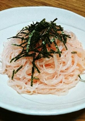 ダイエットに♪春雨のたらこパスタ風-レシピのメイン写真