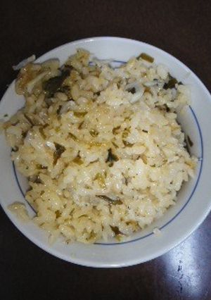 じゃこと塩昆布の炊き込みご飯-レシピのメイン写真