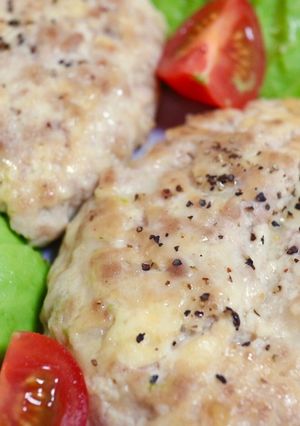 【めちゃめちゃ簡単】豆腐ハンバーグ-レシピのメイン写真