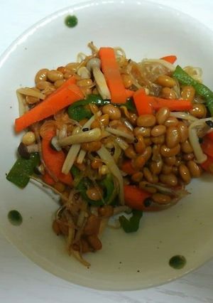 納豆春雨-レシピのメイン写真
