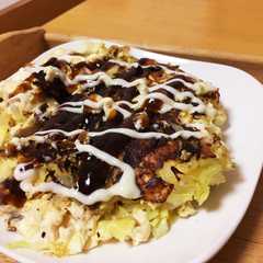 รูปของ 簡単！ダイエットに！お好み焼き風