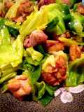 野菜たっぷり♪キャベツと鶏のカレー炒め
