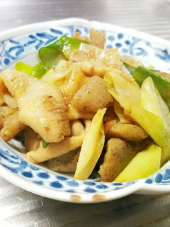"こっくり♪鶏皮炒め" (^q^)-レシピのメイン写真
