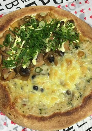 HBにお任せお豆腐入りピザ生地-レシピのメイン写真