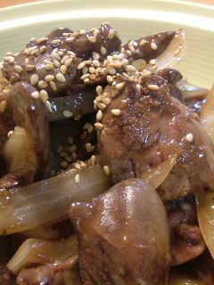 とろりん 鶏レバー&玉ねぎの甘辛炒め-レシピのメイン写真