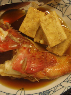 オニカサゴと焼き豆腐の煮付け-レシピのメイン写真