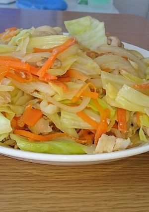 【おふくろ直伝】基本の野菜炒め-レシピのメイン写真