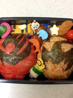 キャラ弁♪ キュウレンジャー♬-レシピのメイン写真