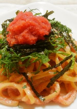簡単♪マヨラーの為の和風明太子マヨパスタ-レシピのメイン写真