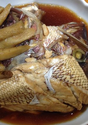 鯛のかぶと煮-レシピのメイン写真
