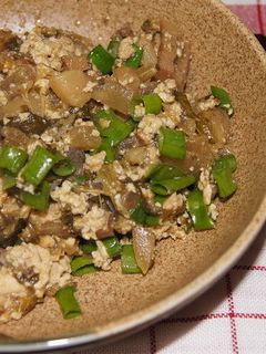 おでんの残り 炒り豆腐★感謝のおばんざい-レシピのメイン写真