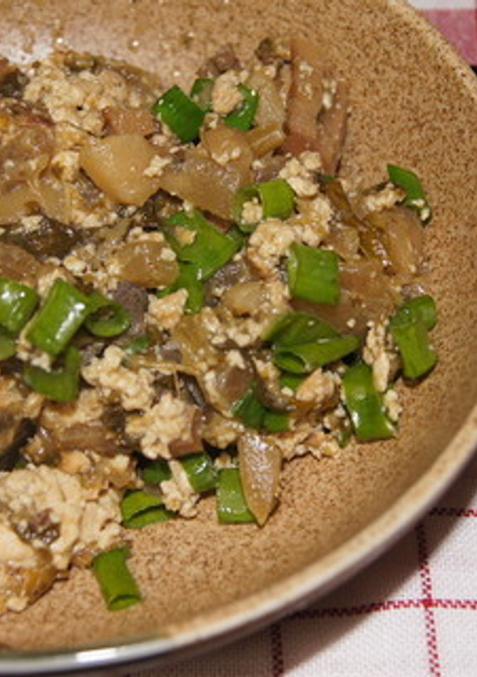 おでんの残り　炒り豆腐★感謝のおばんざい-レシピのメイン写真