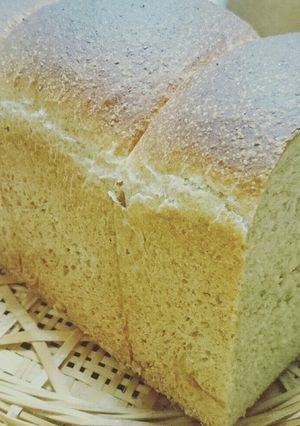 全粒粉50%手捏ね食パン✿-レシピのメイン写真