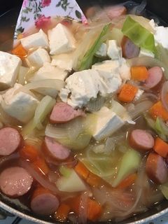 簡単具沢山スープ-レシピのメイン写真