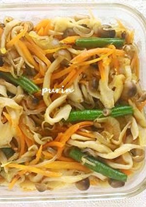 焼き肉のタレで！白滝と色々野菜の炒め煮-レシピのメイン写真