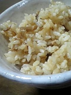 簡単!!なめ茸とシーチキン炊き込みご飯★-レシピのメイン写真