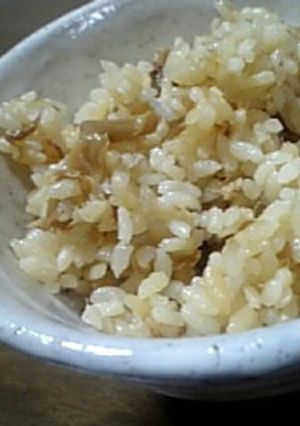 簡単!!なめ茸とｼｰﾁｷﾝ炊き込みご飯★-レシピのメイン写真