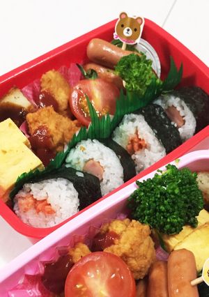 100均アイテムで♡巻きおにぎり-レシピのメイン写真
