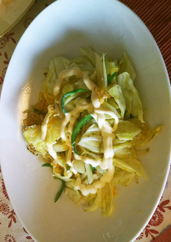 野菜炒めの卵とじ-レシピのメイン写真