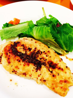 簡単☆ヘルシー 胸肉ハニーマスタード焼き-レシピのメイン写真