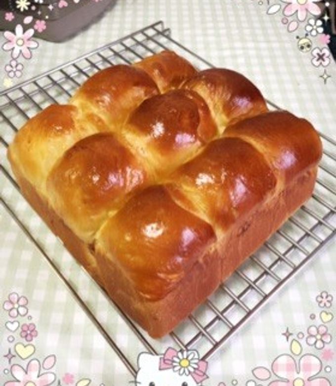 ちぎりパン…スクエア15〜(O˘◡˘O) by もぐもぐ人 【クックパッド