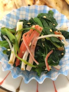簡単ほうれん草のお浸し-レシピのメイン写真