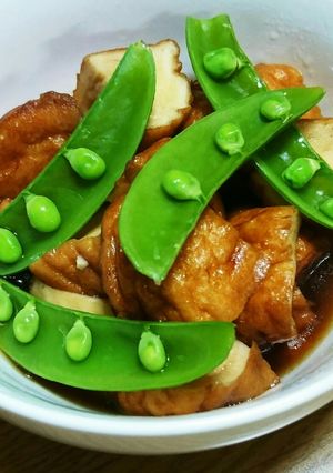 お弁当に便利～♪魚河岸揚げの煮物(^^)-レシピのメイン写真