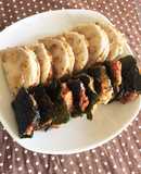 節約☆レンコンとちくわのはさみ揚げ